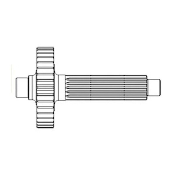 Aftermarket New Gear Drive Shaft Made Fits Case-IH Tractor Models 2144 2166 2188 + 1997650C1 - main